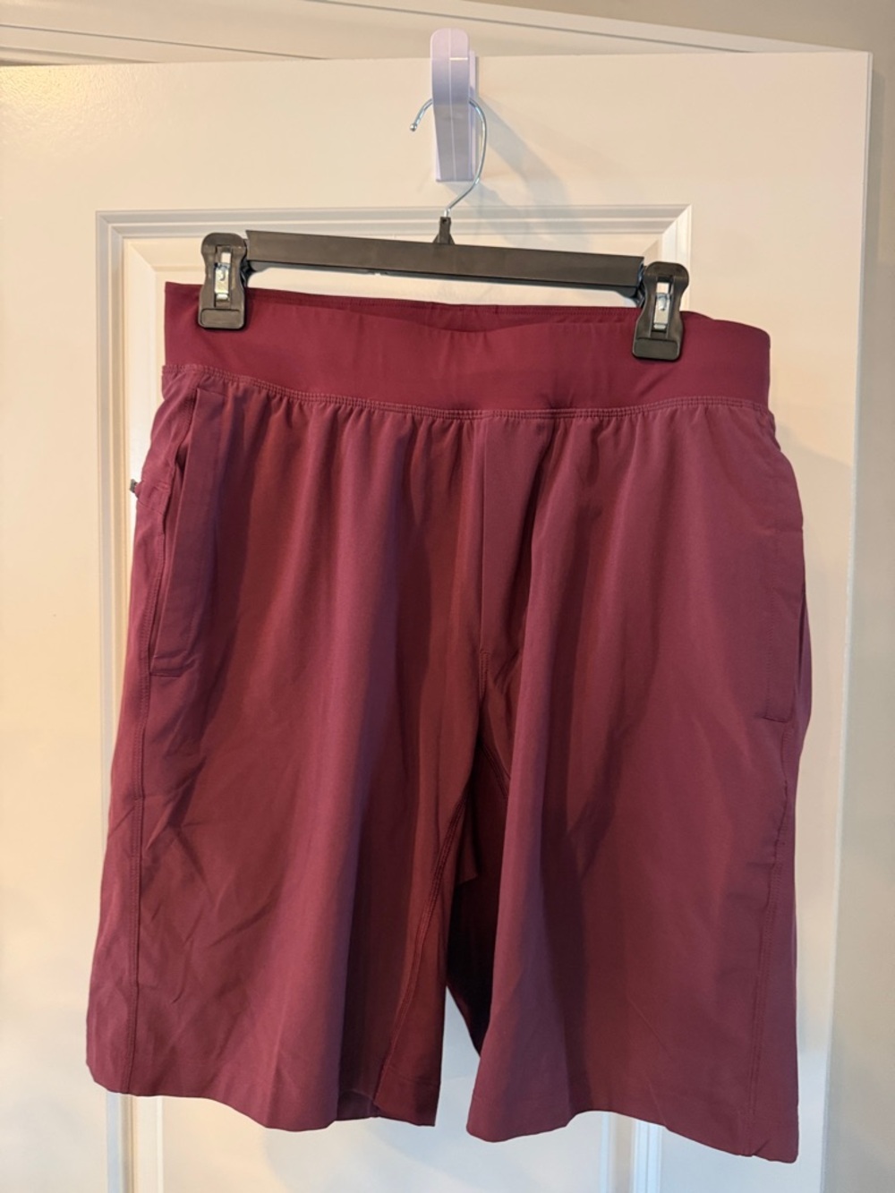 lululemon athletica Men's Deep Berry Athletic Shorts